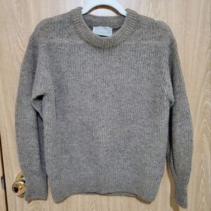 Everlane Cocoon Crew in Alpaca  Color Clay XXS